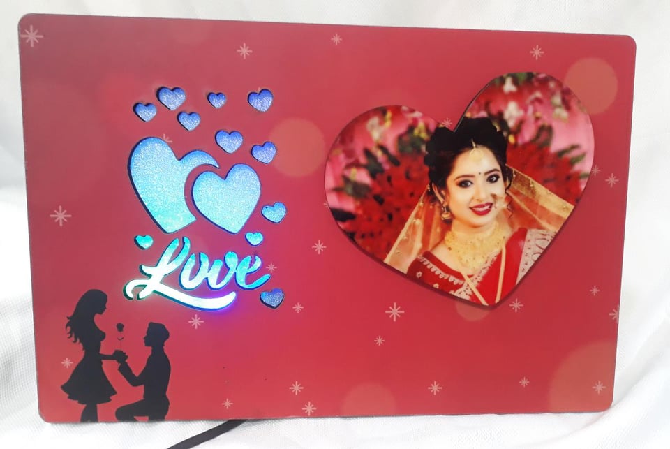 LED LOVE PHOTO FRAME
