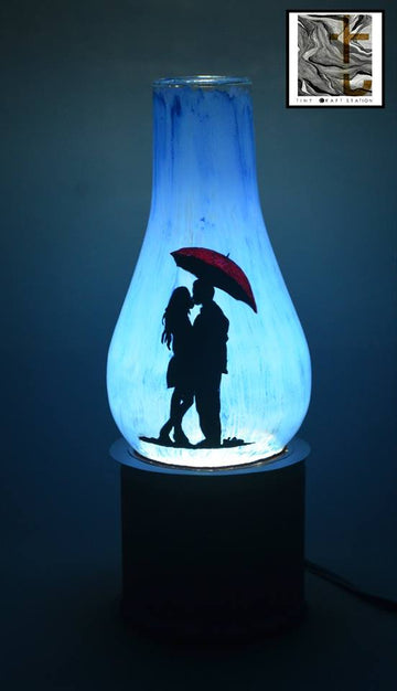 Unique Hand Paint Lamp 3