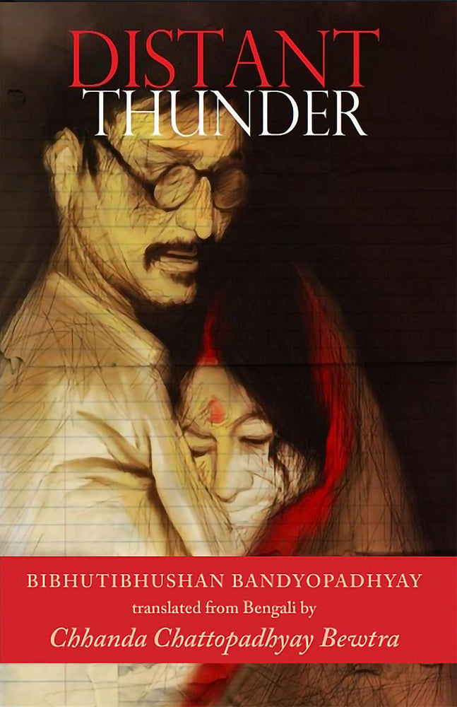 Distant Thunder by Bibhutibhushan Bandyopadhyay — Parabaas hardback English edition, front cover