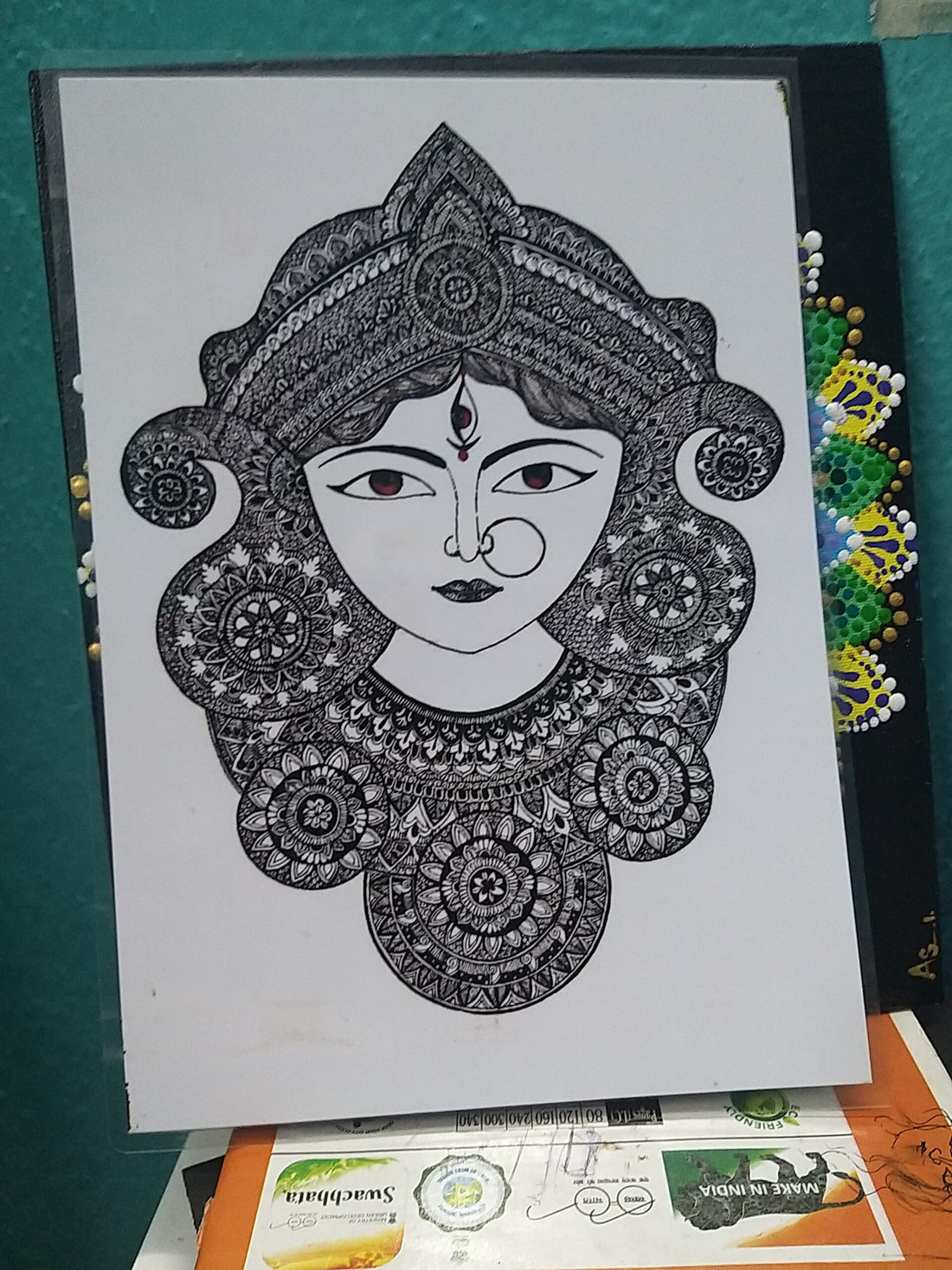 Godess Durga Art print