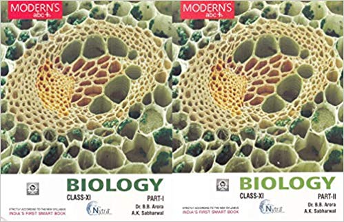 Modern's Abc Biology Class 11 Part 1 &amp; 2 ( Set Of 2 Vol) Edition 2019  (Paperback, A. K. SABHARWAL, DR, B.B. ARORA)