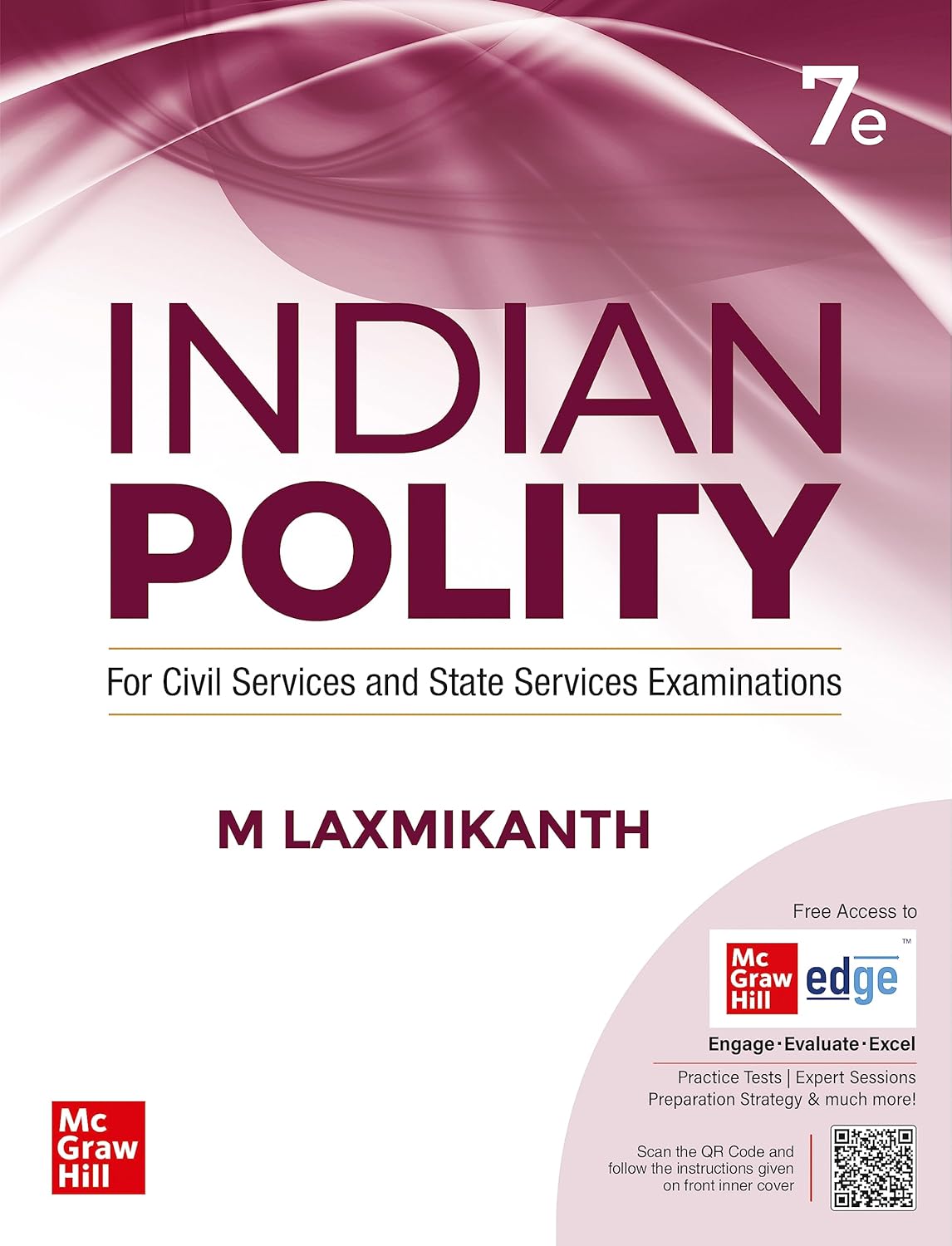 Indian Polity-For Civil Services and Other State Examinations|7th Edition - Indian Polity M. Laxmikanth In English  (English, Paperback, M.Laxmikanth)