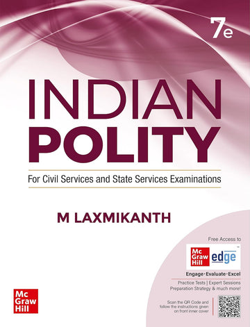 Indian Polity-For Civil Services and Other State Examinations|7th Edition - Indian Polity M. Laxmikanth In English  (English, Paperback, M.Laxmikanth)