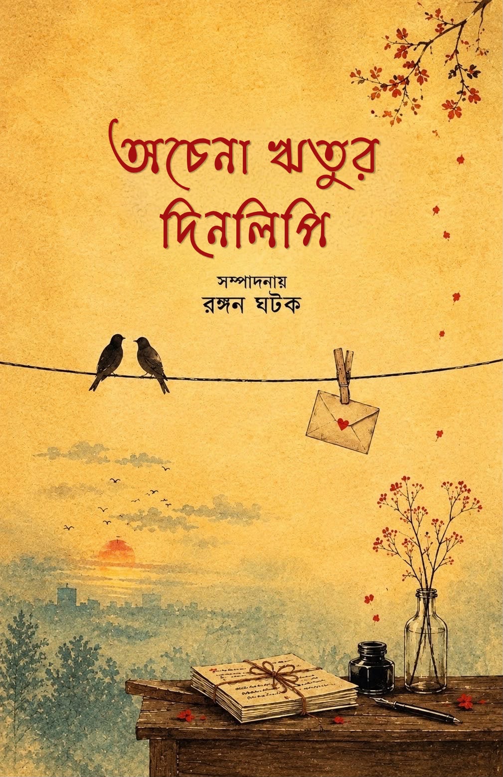 Achena Ritur Dinolipi, edited by Rangan Ghatak – book cover