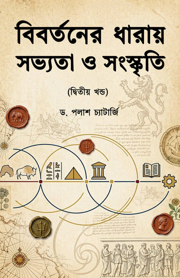 Bibortoner Dharay Shobhyota O Sanskriti (Dwitiyo) by Palash Chatterjee book cover