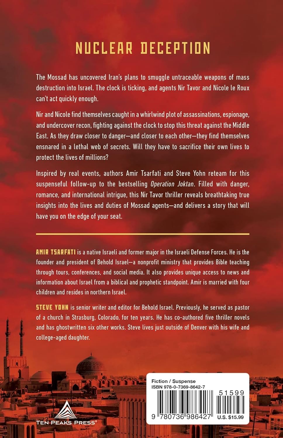 By Way Of  Deception [Amir Tsarfati & Steve Yohn] || A Nir Tavor Mossad Thriller (2)