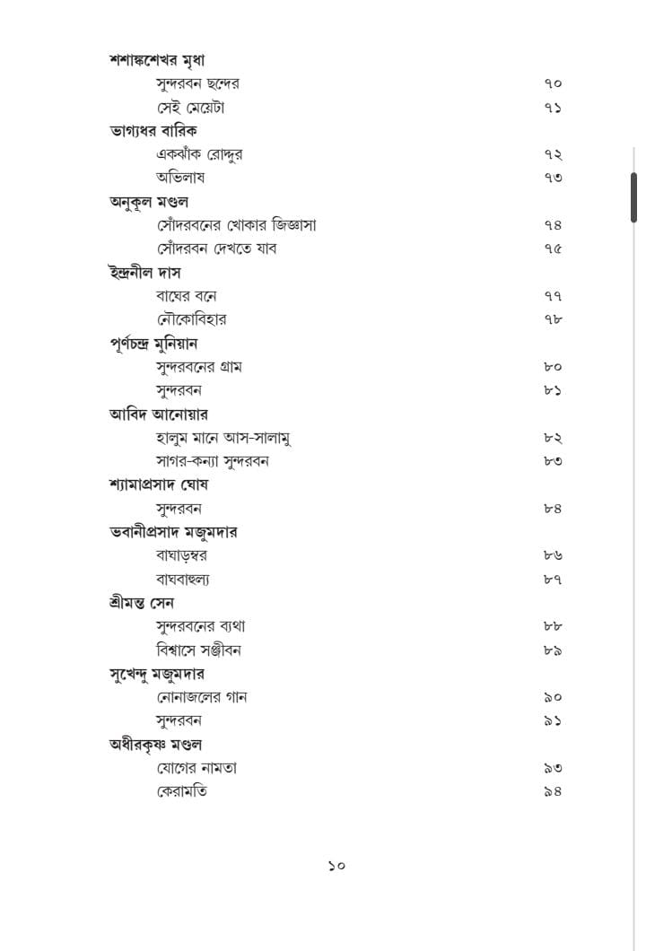 Choray Choray Sundarban [Ed. Tapan Bagchi & Barendu Mondal]