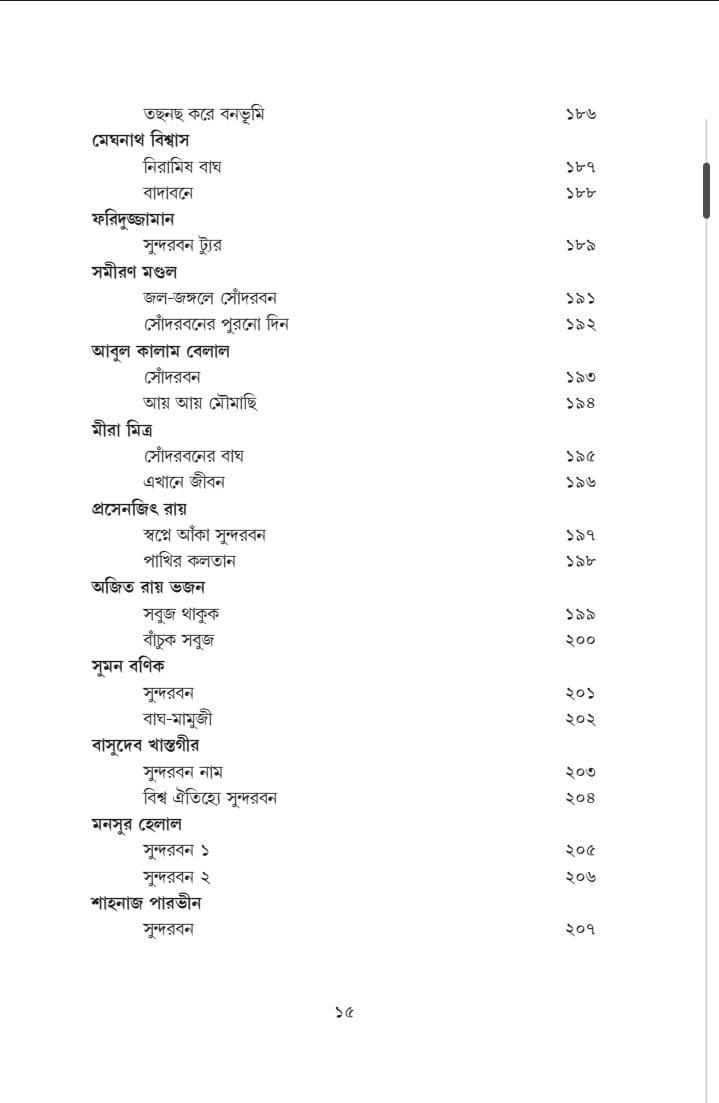 Choray Choray Sundarban [Ed. Tapan Bagchi & Barendu Mondal]