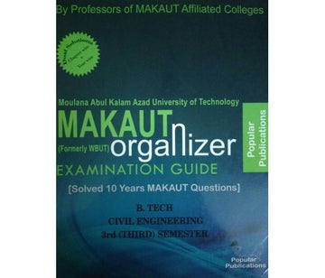 MAKAUT ORGANIZER CIVIL 3RD SEM (WBUT)
