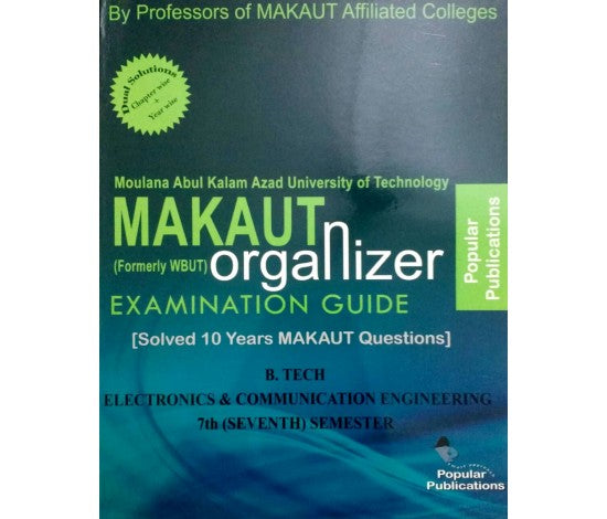 MAKAUT ORGANIZER ECE 7TH SEM (WBUT)