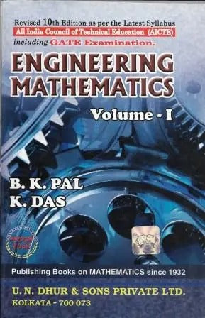 Engineering Mathematics (Vol - 1) B. K. Pal & K. Das