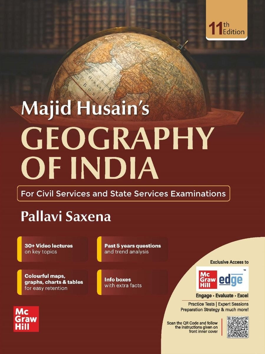 Majid Husain's Geography of India || Latest 11th Edition || For Civil Services and State Services Examinations