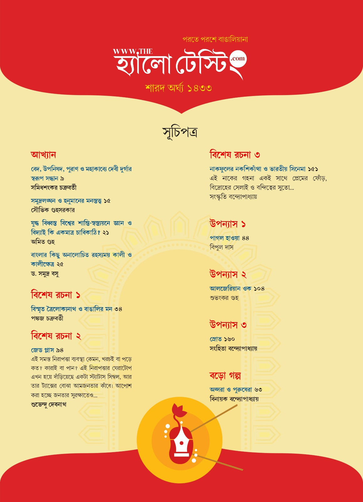 Hello Testing Sharod Arghya 1433 (2026) || হ্যালো টেস্টিং শারদ অর্ঘ্য ১৪৩৩ (২০২৬)