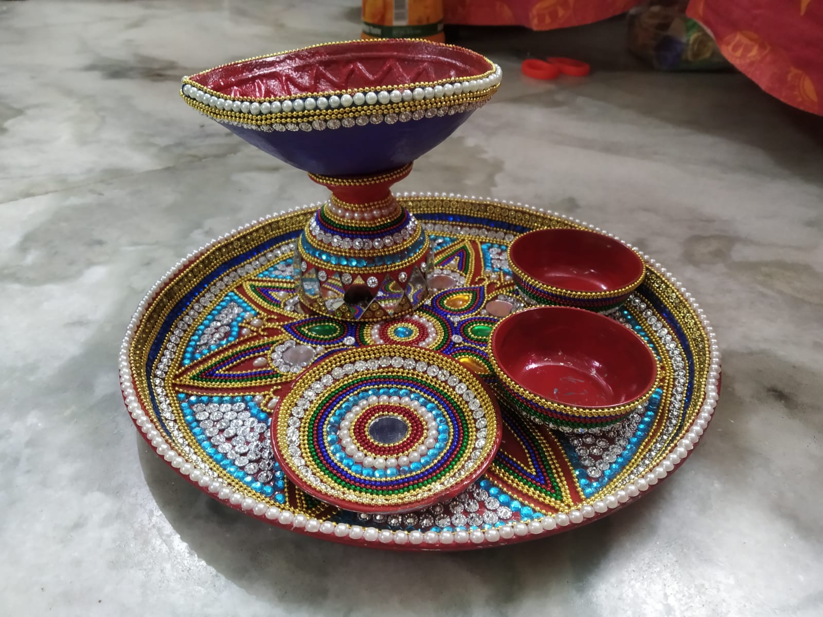 Craft on Pradip and set