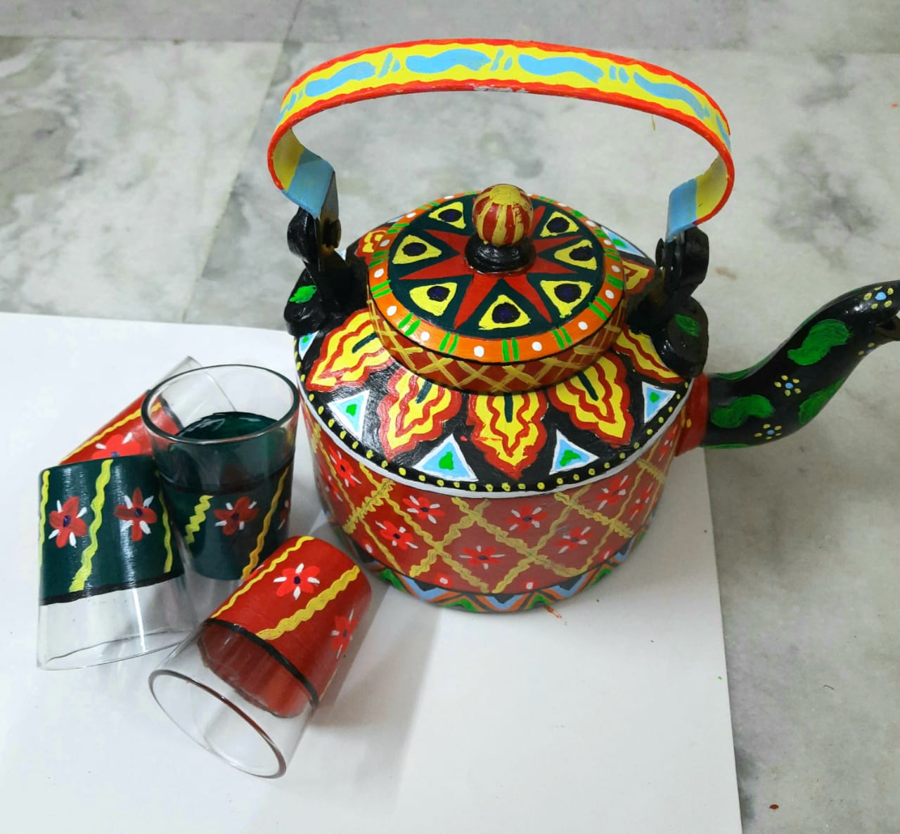 Craft on ketli and set