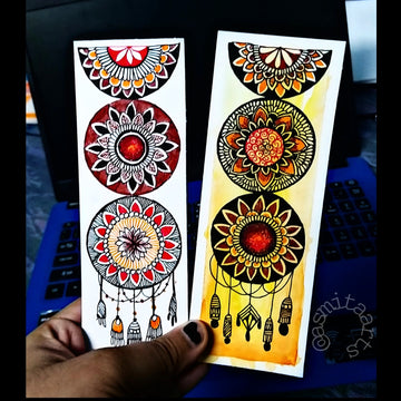 MANDALA BOOKMARK SET