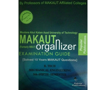 MAKAUT ORGANIZER ME 5TH SEM (WBUT)
