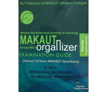 MAKAUT ORGANIZER ME 7TH SEM (WBUT)