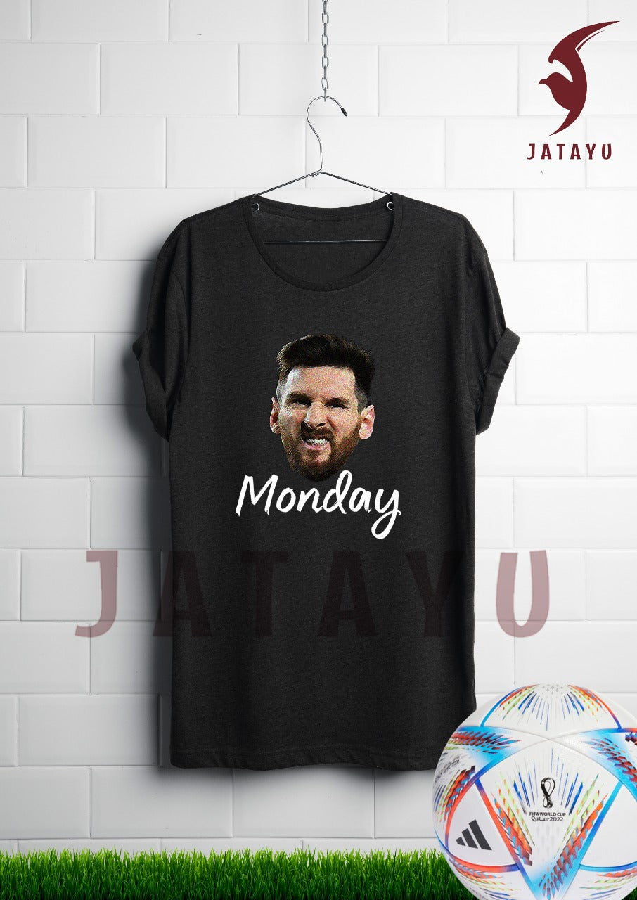MESSI- MONDAY || PURE COTTON T-SHIRT
