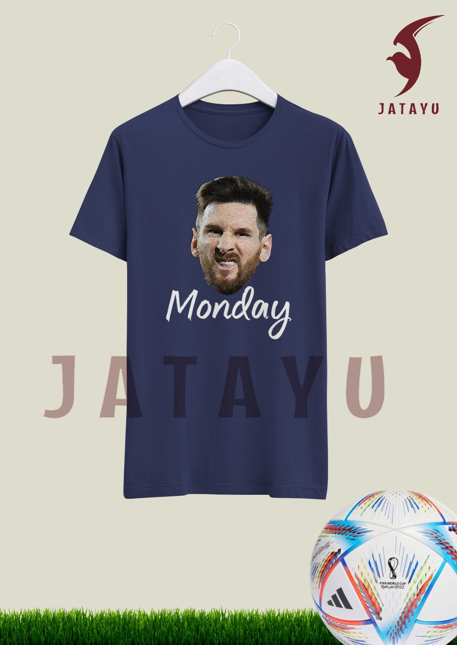 MESSI- MONDAY || PURE COTTON T-SHIRT