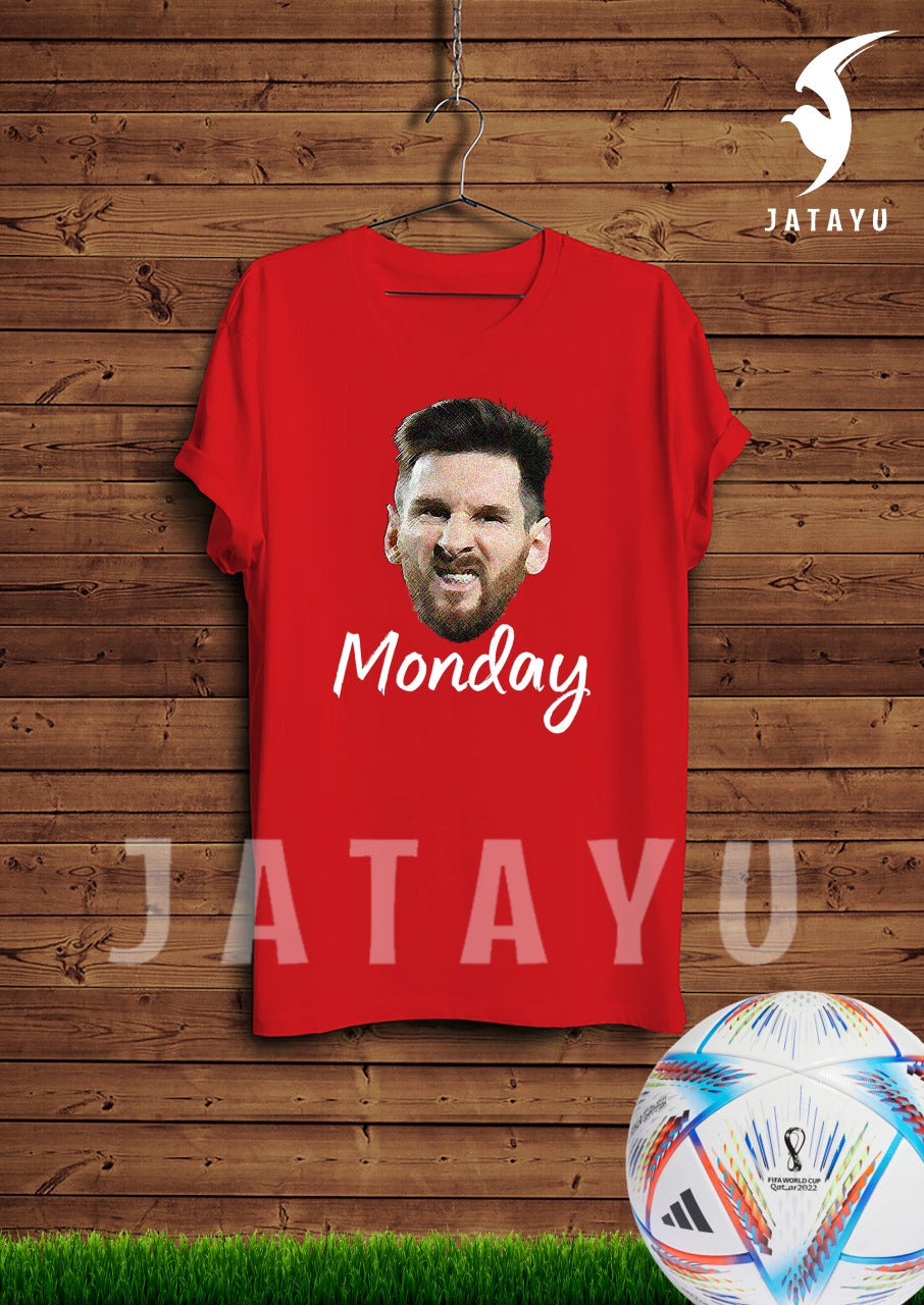 MESSI- MONDAY || PURE COTTON T-SHIRT