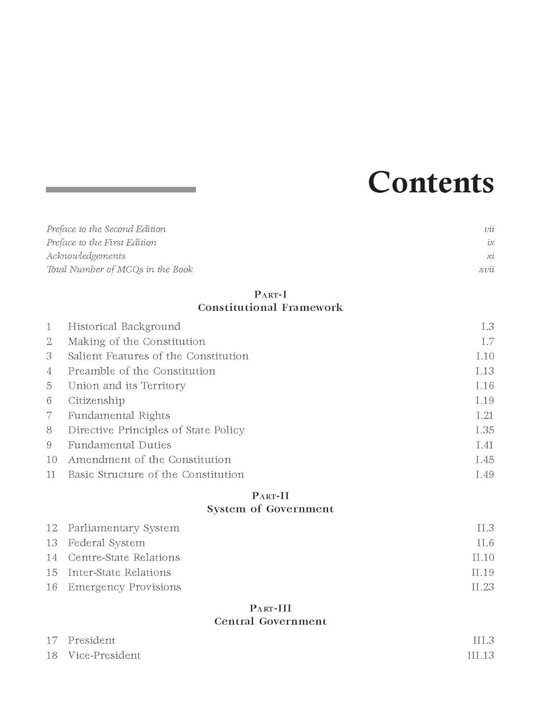 Objective Indian Polity (English), 2e by M Laxmikanth for UPSC CSE Prelims 2025-26 | 13 new chapters | 1650 Topicwise Practice Questions covering the entire syllabus | 10 Model Test Papers