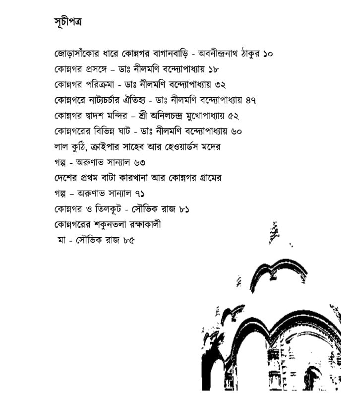 Prasanga Konnagar [Ed. Souvik Raj] || প্রসঙ্গ কোন্নগর [সম্পা. সৌভিক রাজ]