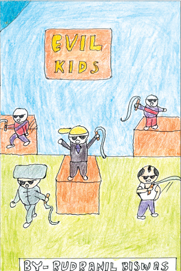 Evil Kids [Comics by Rudranil Biswas]