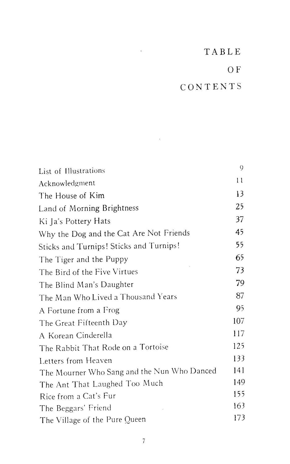 Tales of a Korean Grandmother : 32 Traditional Tales from Korea [Frances Carpenter]