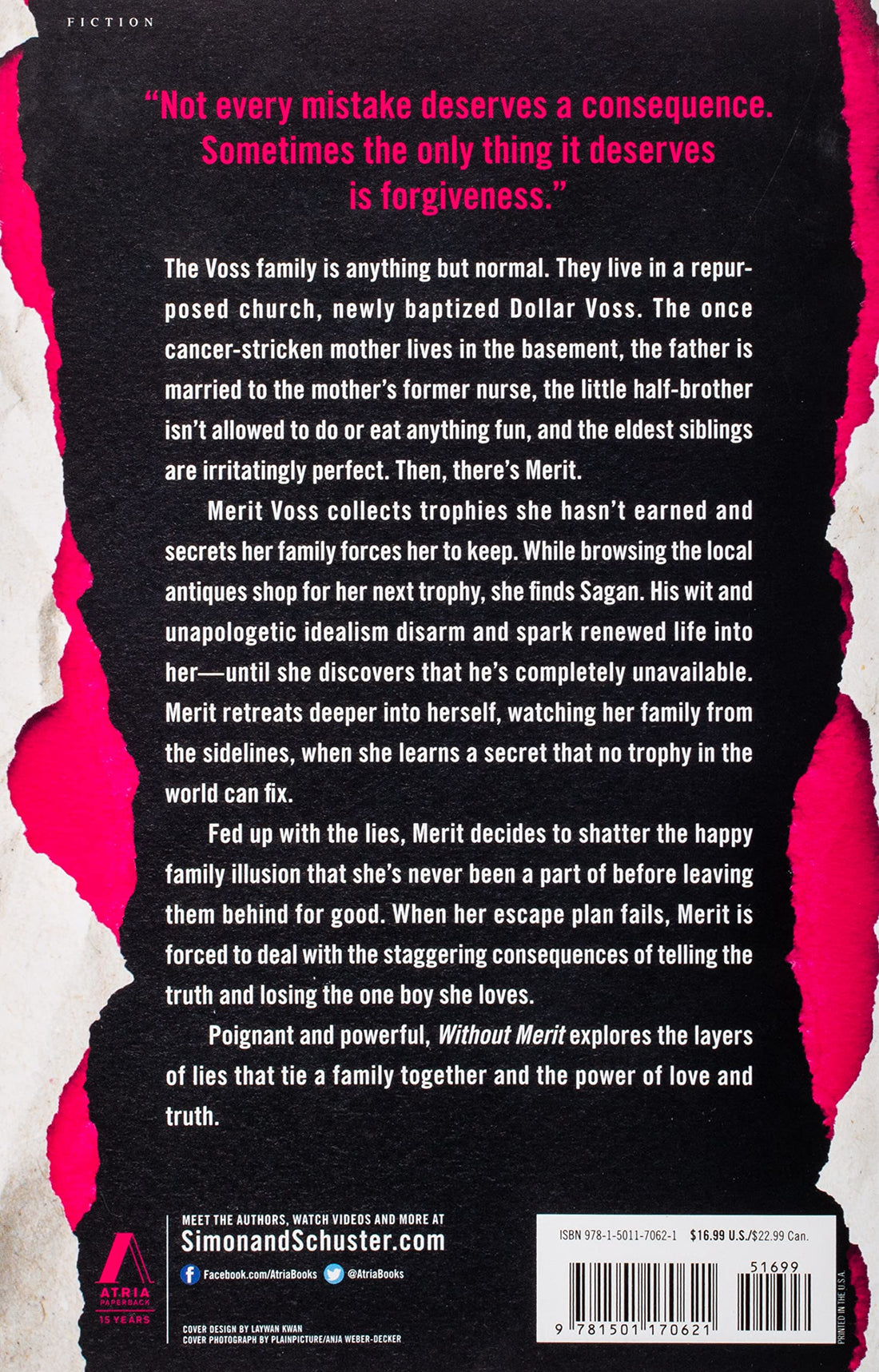 Without Merit: A Novel by Colleen Hoover