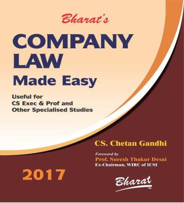 COMPANY LAW Made Easy  (English, Paperback, CS. Chetan Gandhi)