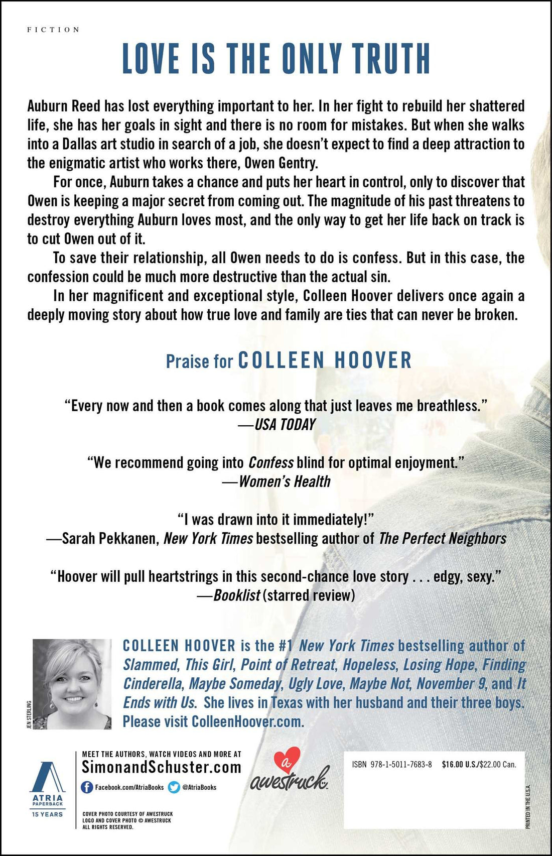 Confess: A Novel by Colleen Hoover