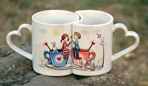 Ceramic Couple Mug