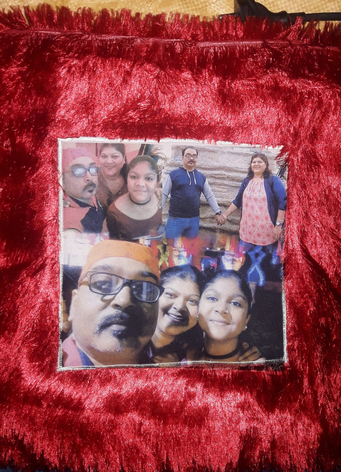 PRINTED SQUARE CUSION