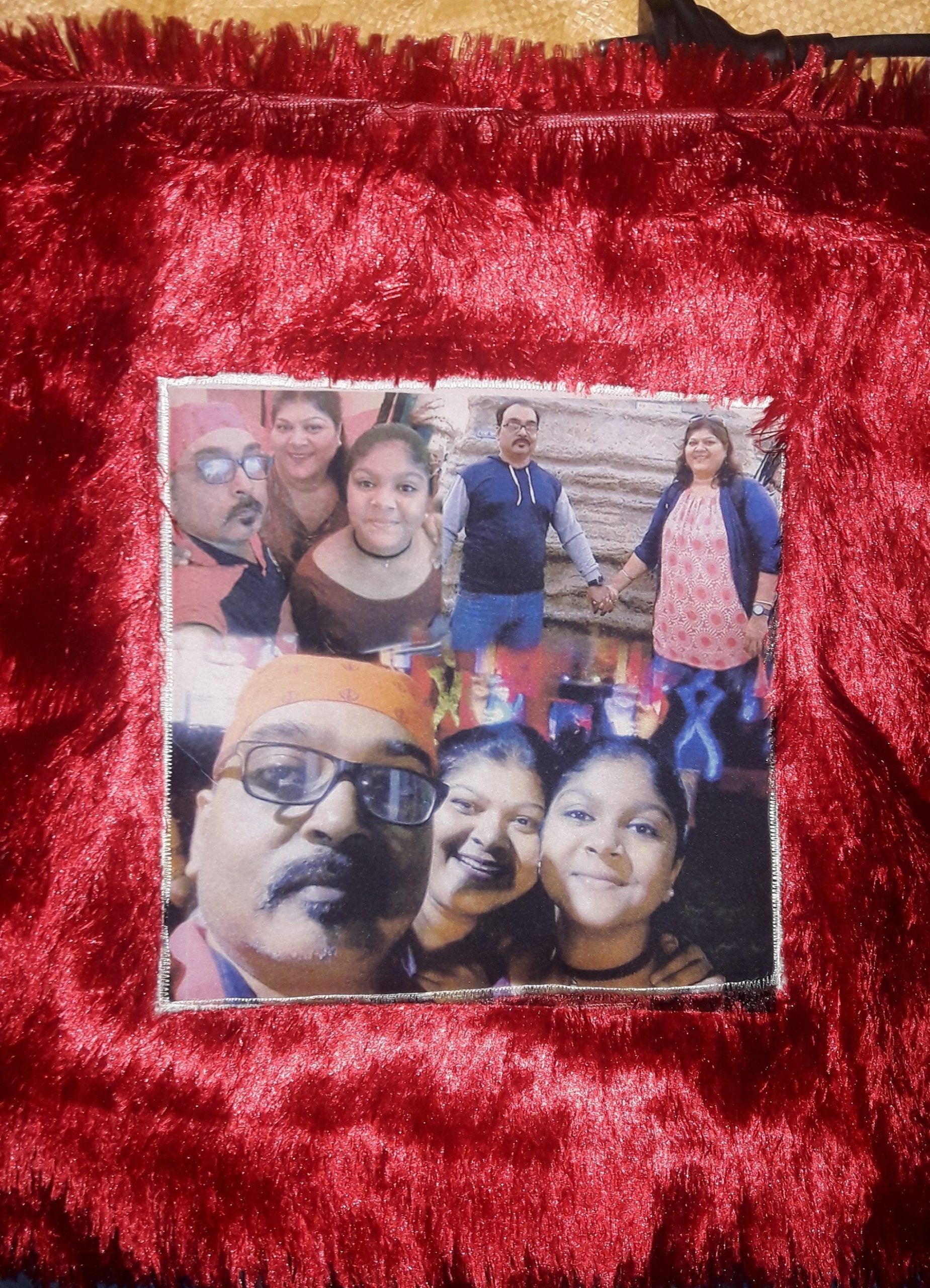 PRINTED SQUARE CUSION