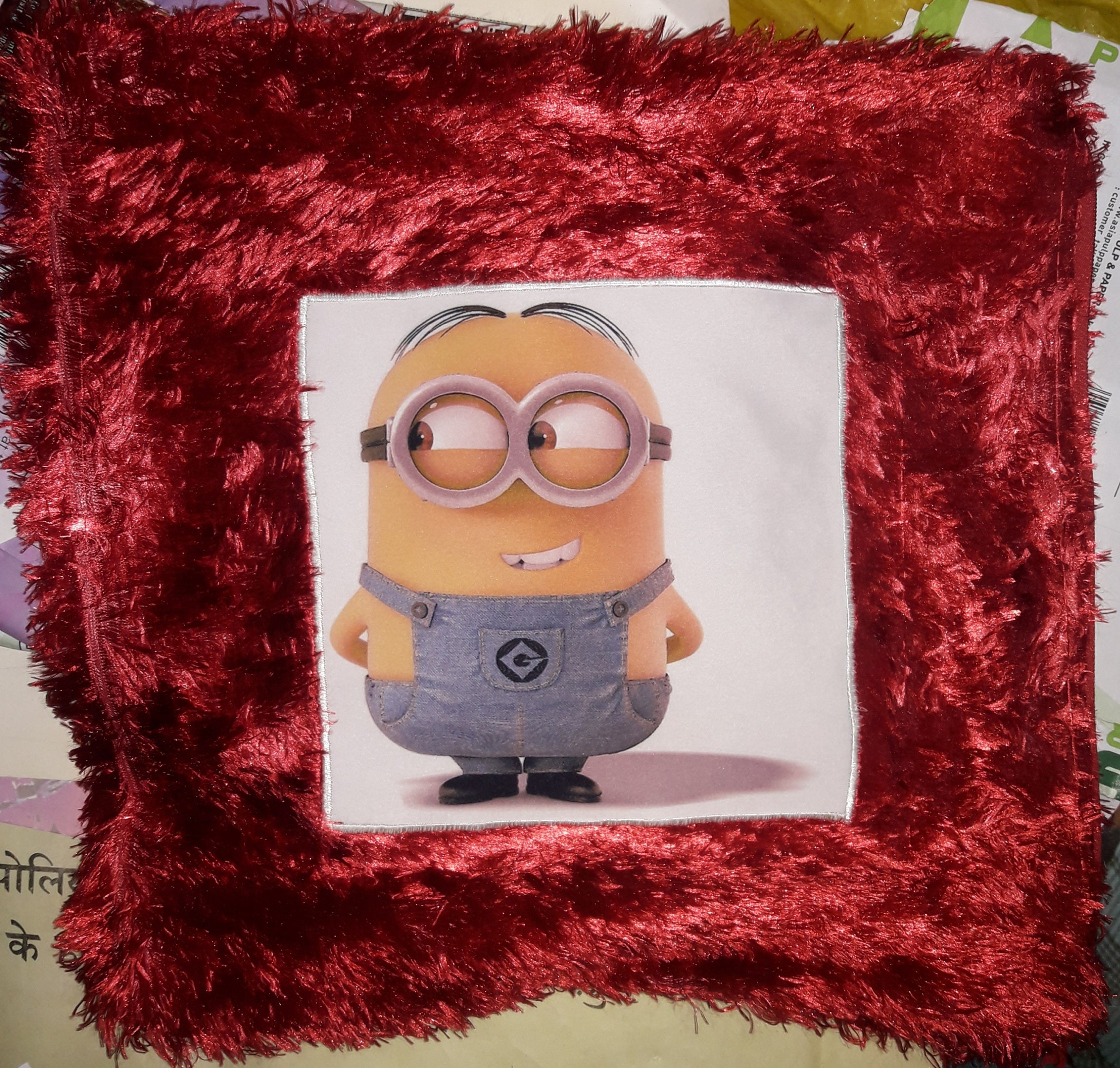 PRINTED SQUARE CUSION