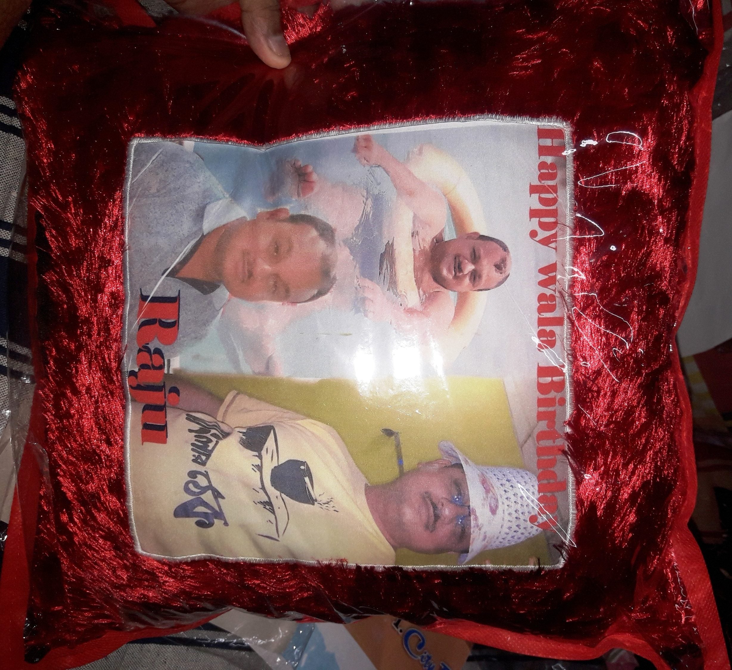 PRINTED SQUARE CUSION