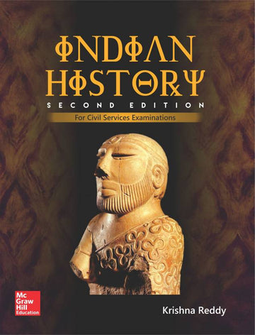 Indian History : For Civil Services Examinations Second Edition  (English, Paperback, Krishna Reddy)
