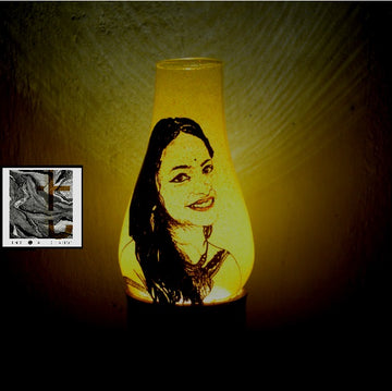 Custom Portrait Lamp Shade