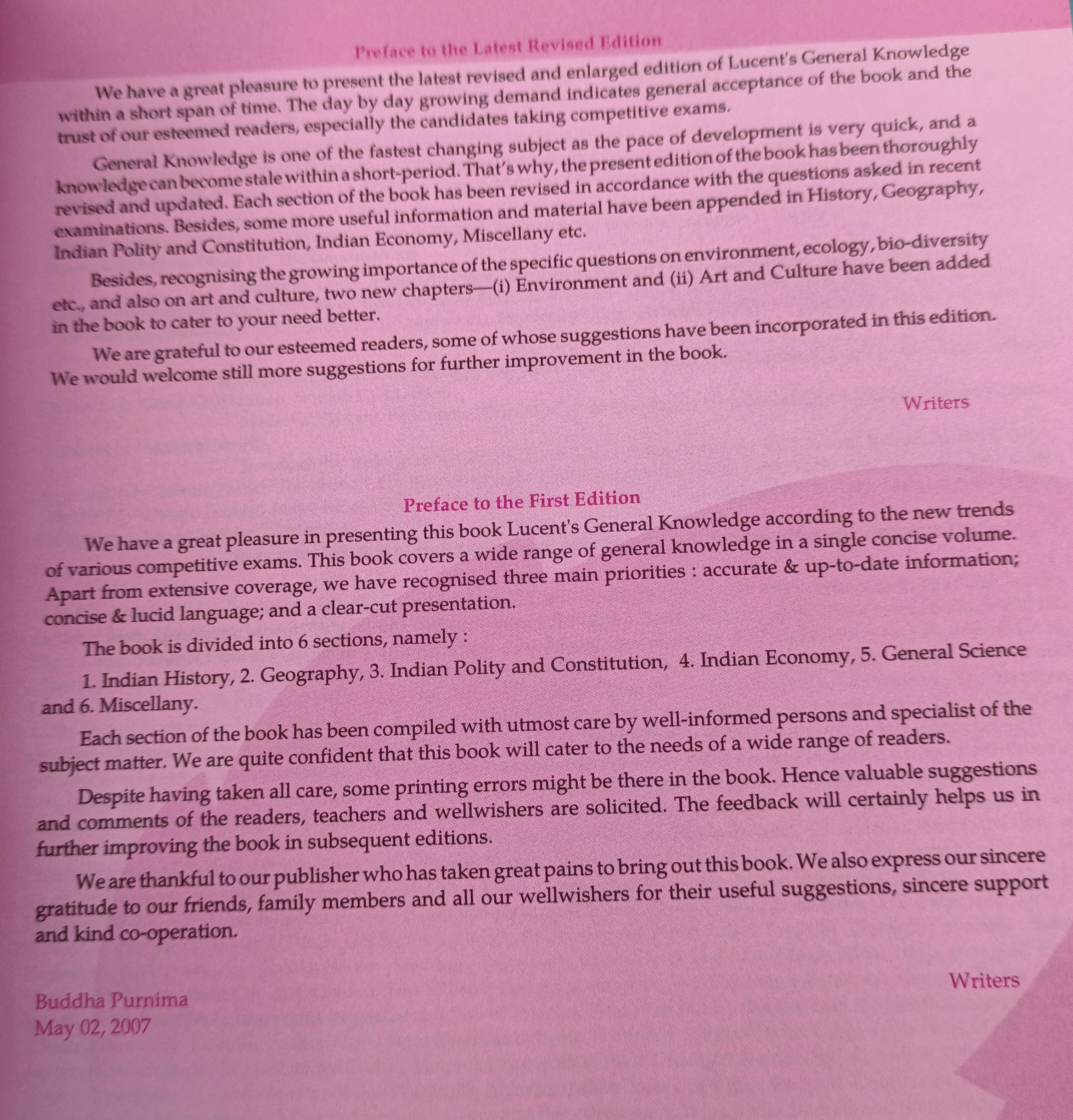 Lucent's General Knowledge